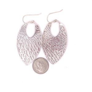 Large Silver Bounty Earrings