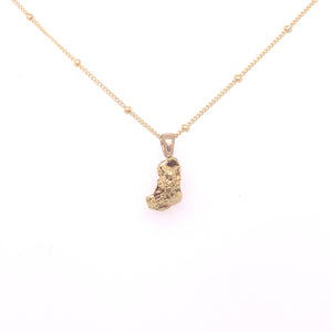 Gold Nugget Necklace